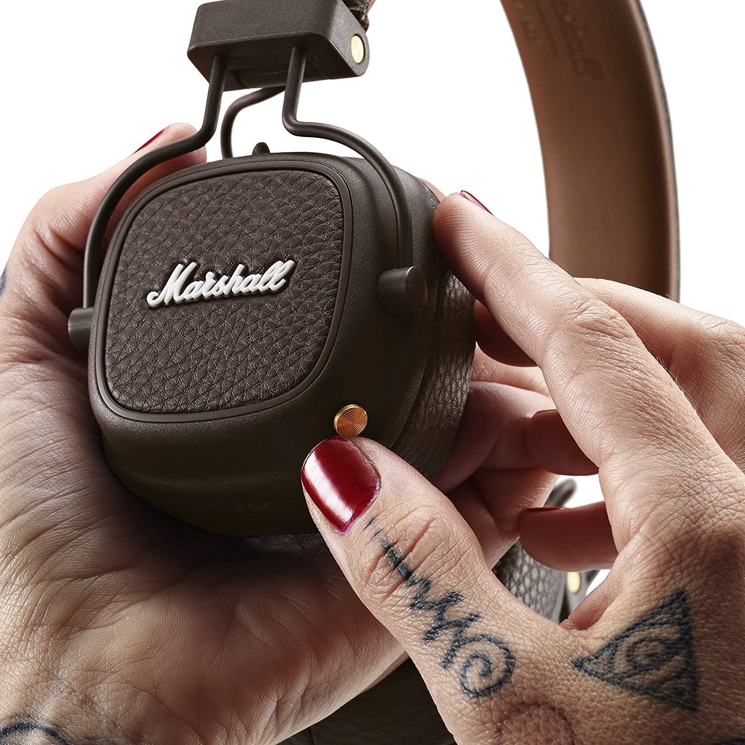Marshall Major III Bluetooth Wireless On-Ear Headphones (Brown) 4 Marshall Major III Bluetooth Wireless On-Ear Headphones (Brown)