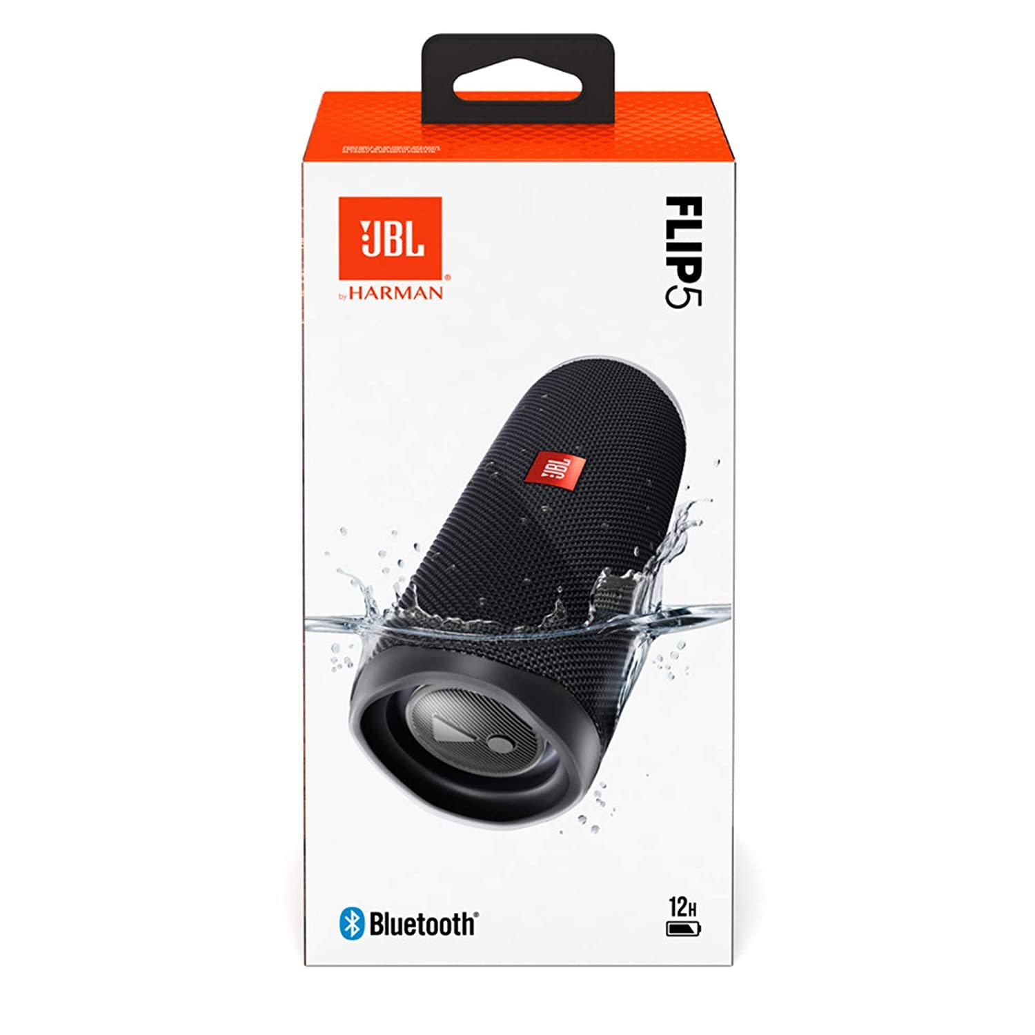 JBL Flip 5 20 W IPX7 Waterproof Bluetooth Speaker with PartyBoost ( Black) 6 JBL Flip 5 20 W IPX7 Waterproof Bluetooth Speaker with PartyBoost ( Black)