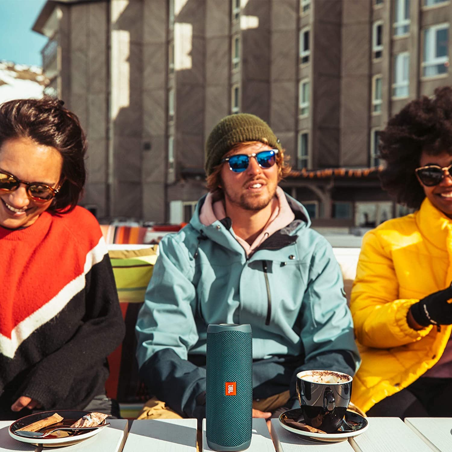 JBL Flip 5 20 W IPX7 Waterproof Bluetooth Speaker with PartyBoost ( Black) 7 JBL Flip 5 20 W IPX7 Waterproof Bluetooth Speaker with PartyBoost ( Black)