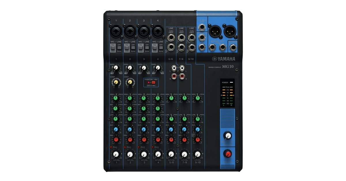 51DNARdXSoL._SL1200_ 51DNARdXSoL. SL1200 Yamaha Mixer MG10 10-Input Stereo , Black