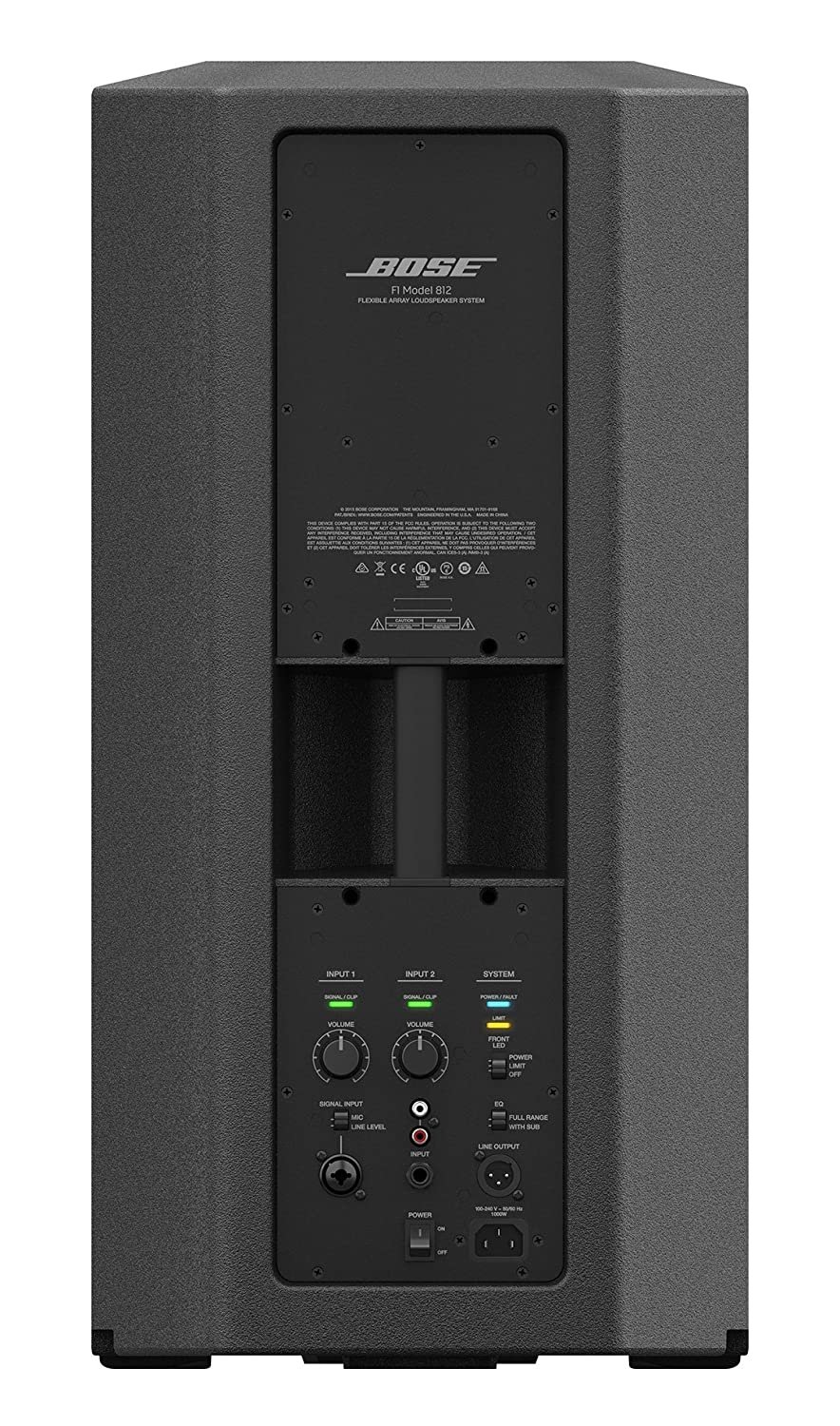 5 5 5 Bose F1 Model 812 | Flexible Array Dual System Loudspeaker and Subwoofer