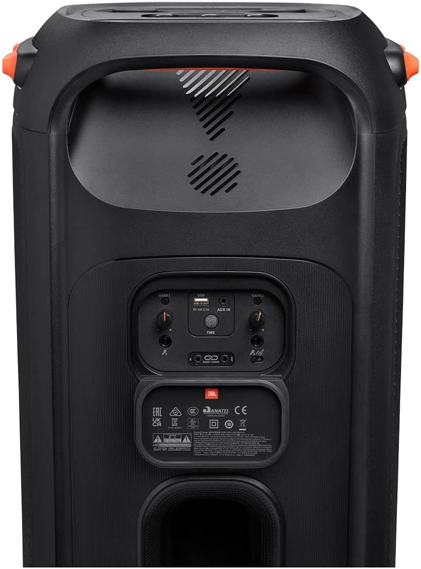 3 3 JBL PartyBox 710 - Built-in Lights and Extra deep bass, IPX4 splashproof.