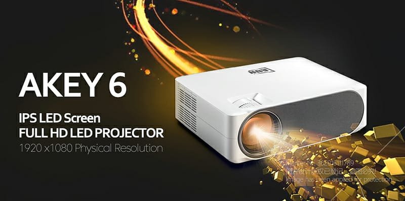 2 2 AUN AKEY6S PRO Full Hd 4K Supported 1080p, Android 9.0 Version